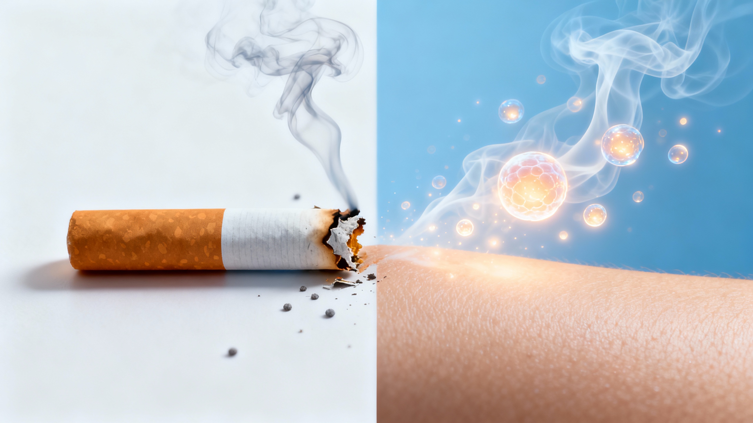 Featured image for Beyond the Puff: Understanding Acne and Smoking